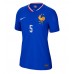 Echipament fotbal Franţa Jules Kounde #5 Tricou Acasa European 2024 pentru femei maneca scurta